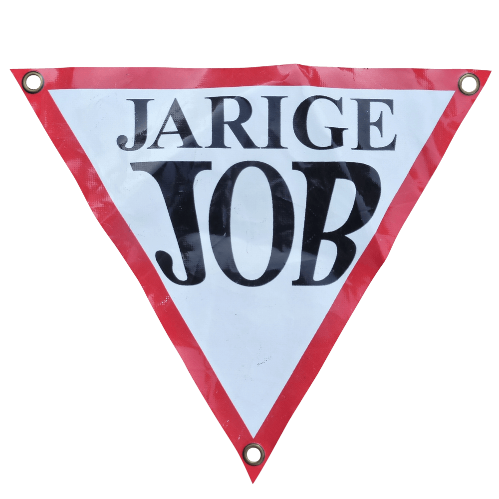 jarige job banner